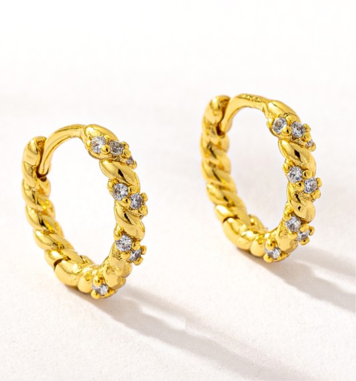 Tiny Twisted Rhinestones