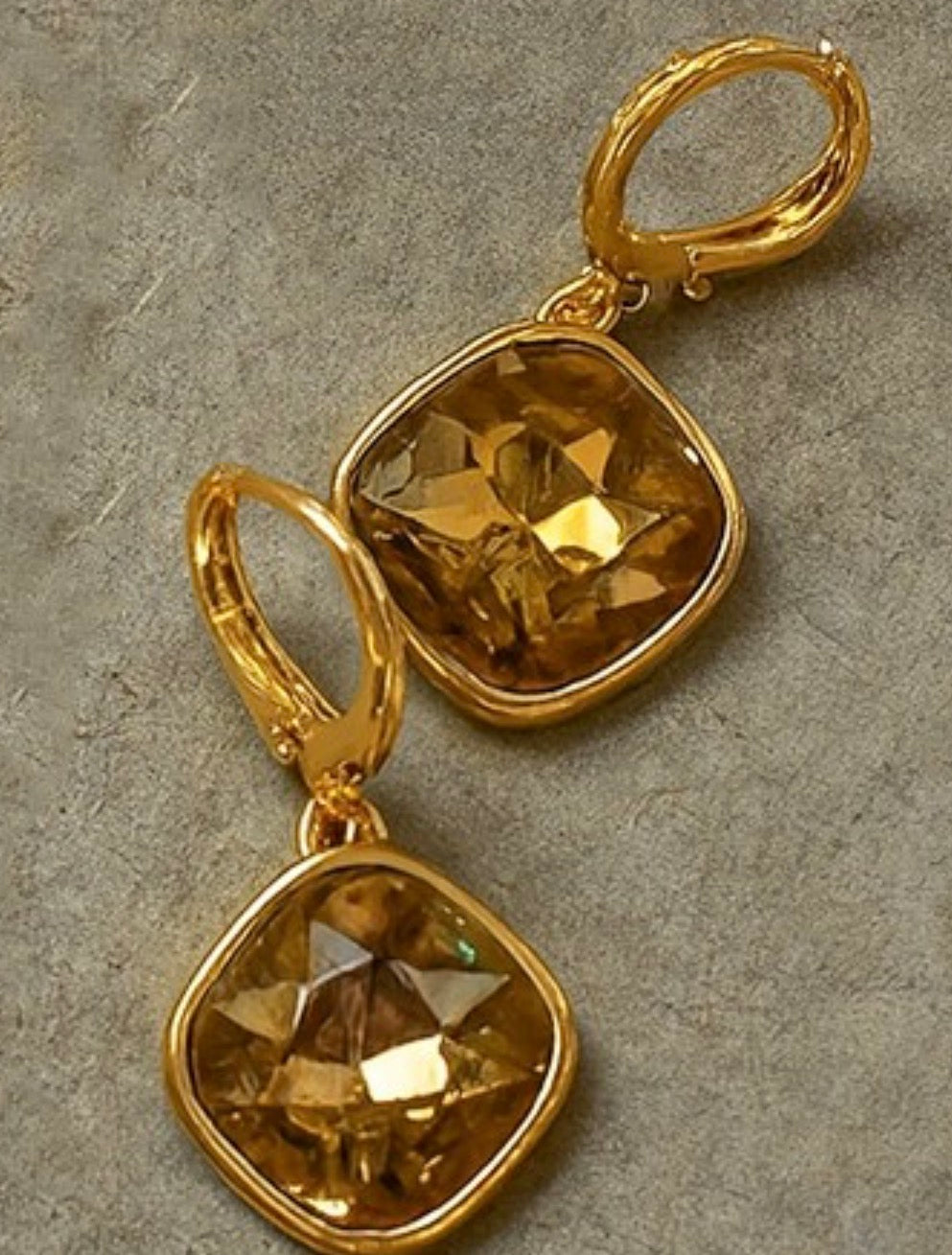Golden Topaz Drops