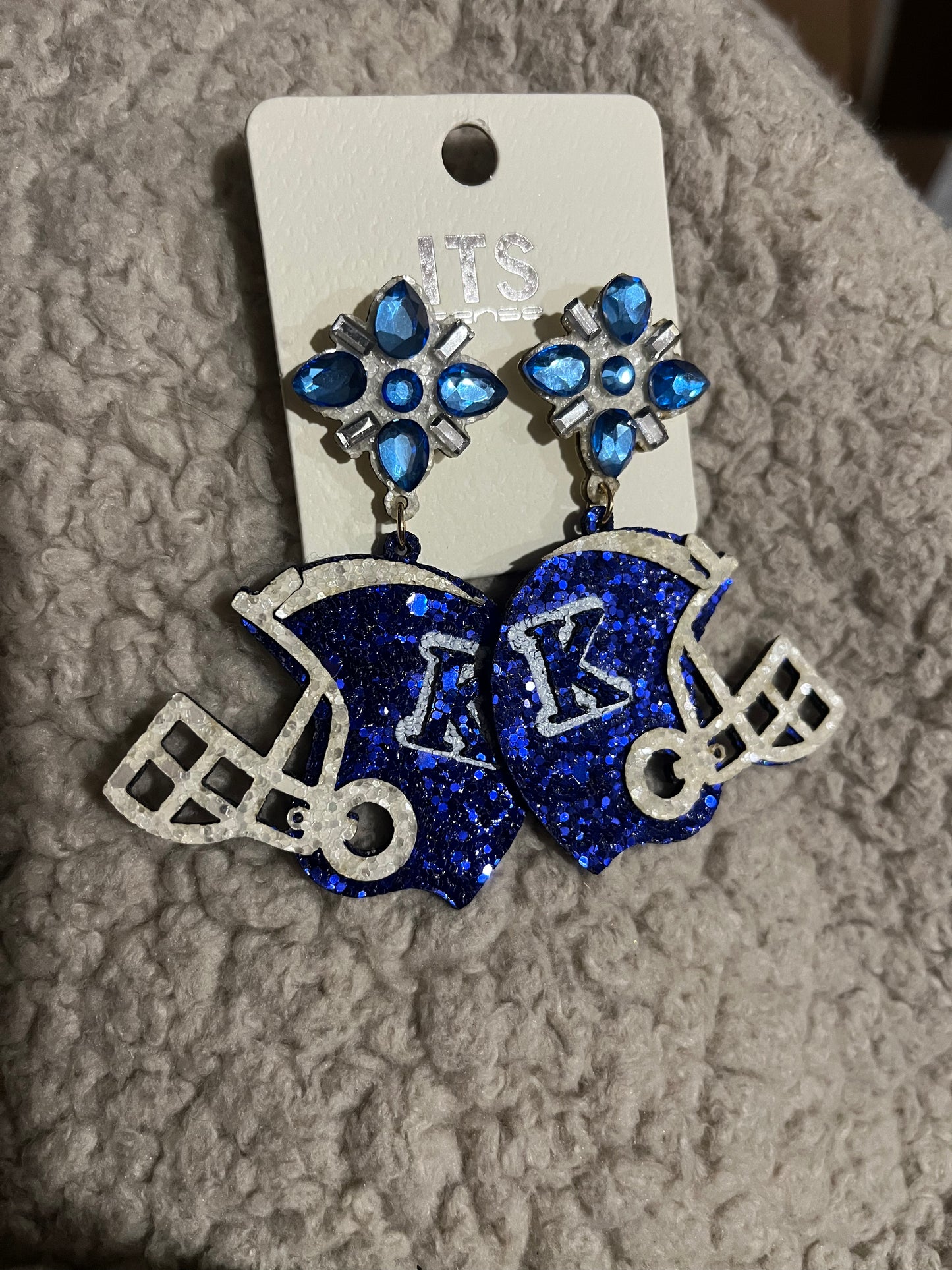 Football Helmet Earrings