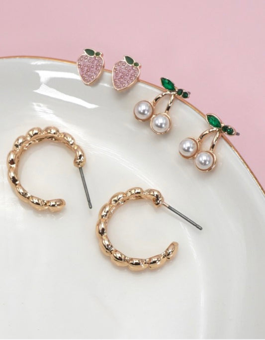 Fruit Stud Set