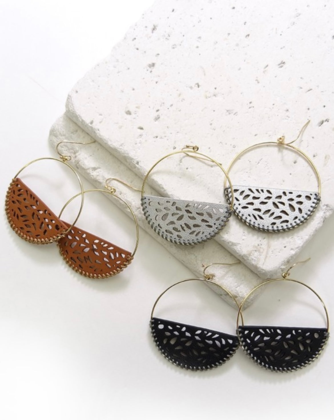 Half Leather Drops