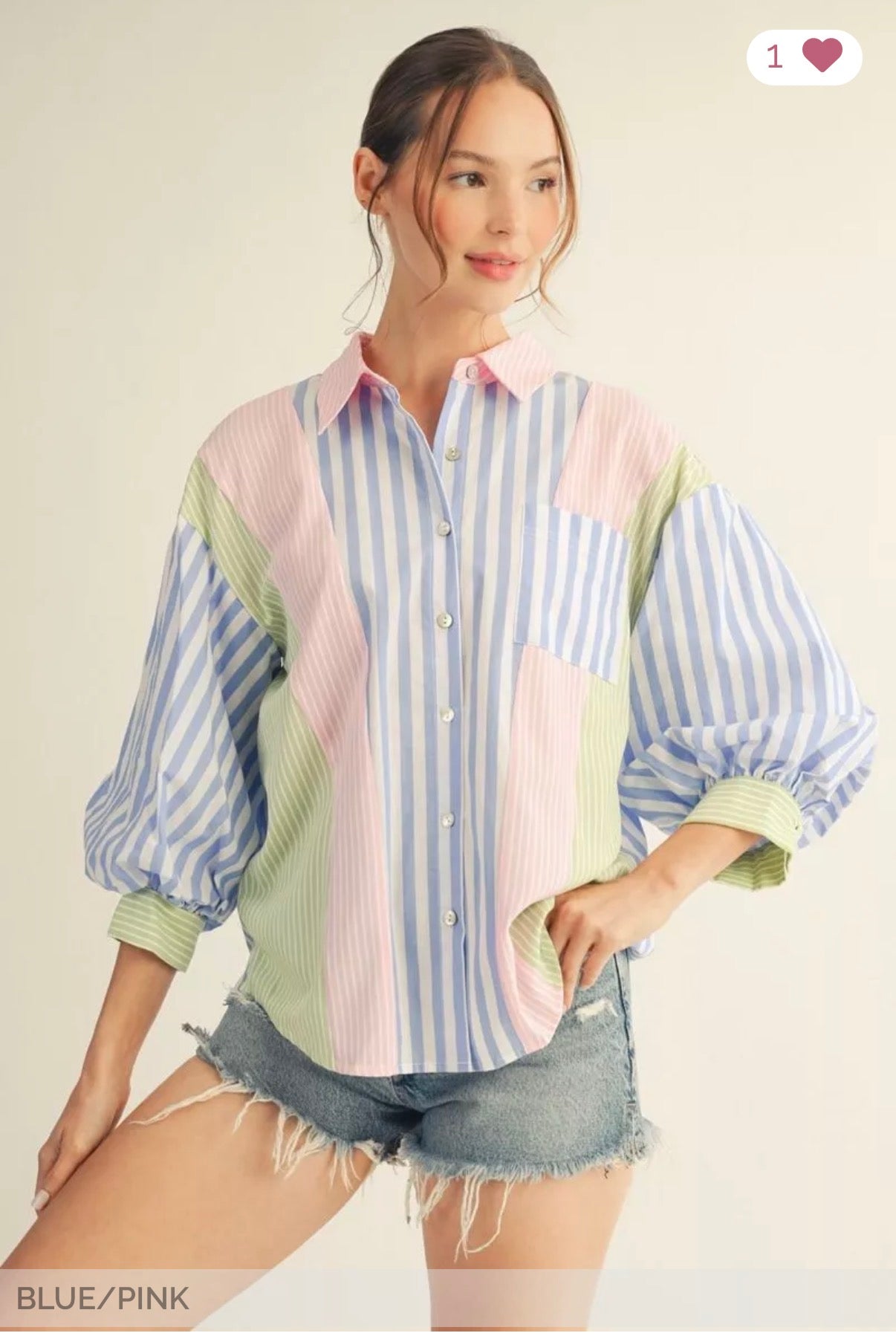 All Striped Up Blouse