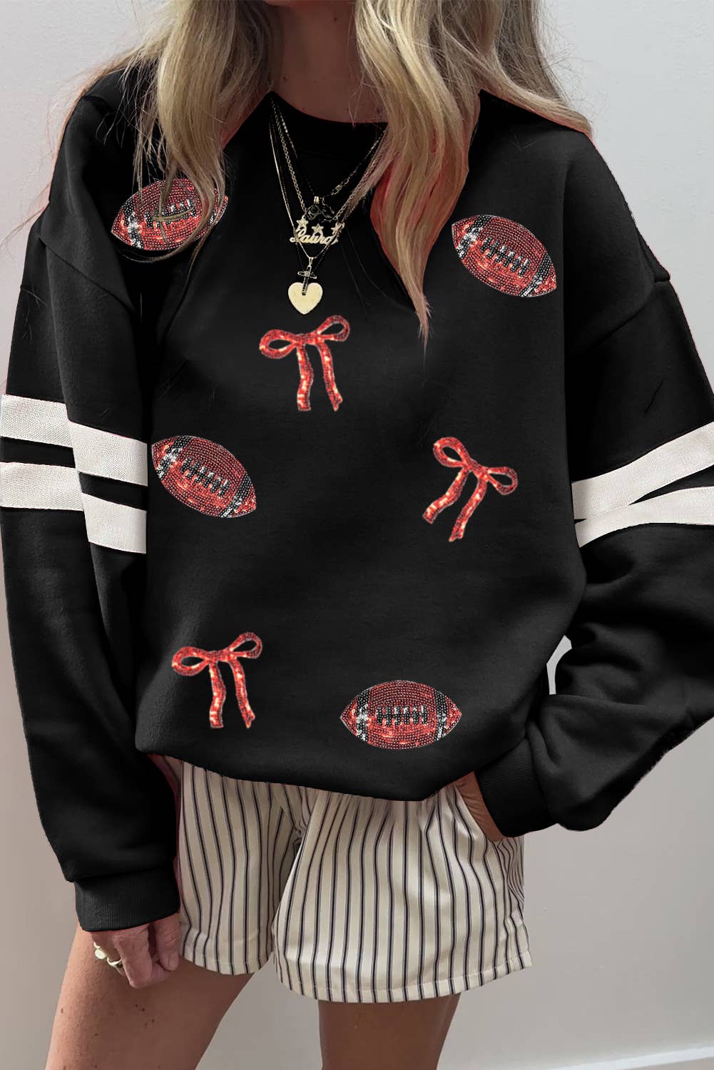 LDC Football Gameday Oversized Varsity Sweatshirt