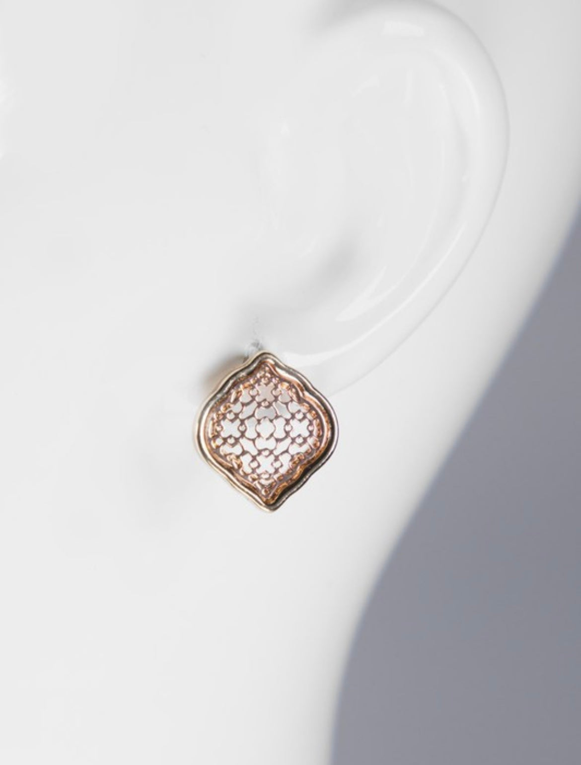 Dainty Filigree Post Earrings
