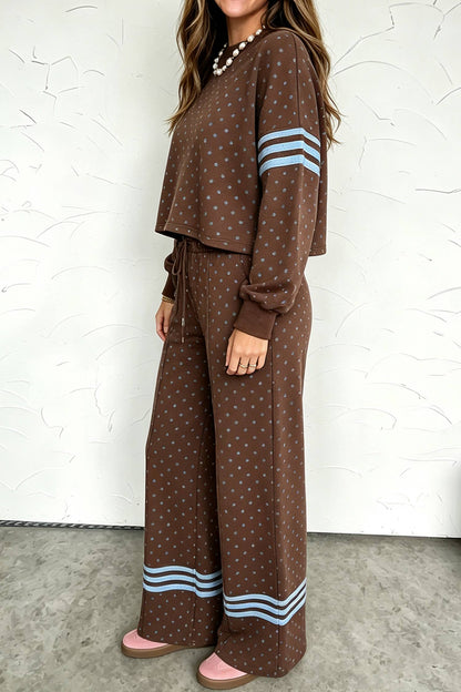 Polka Dot & Colorblock Stripes Set