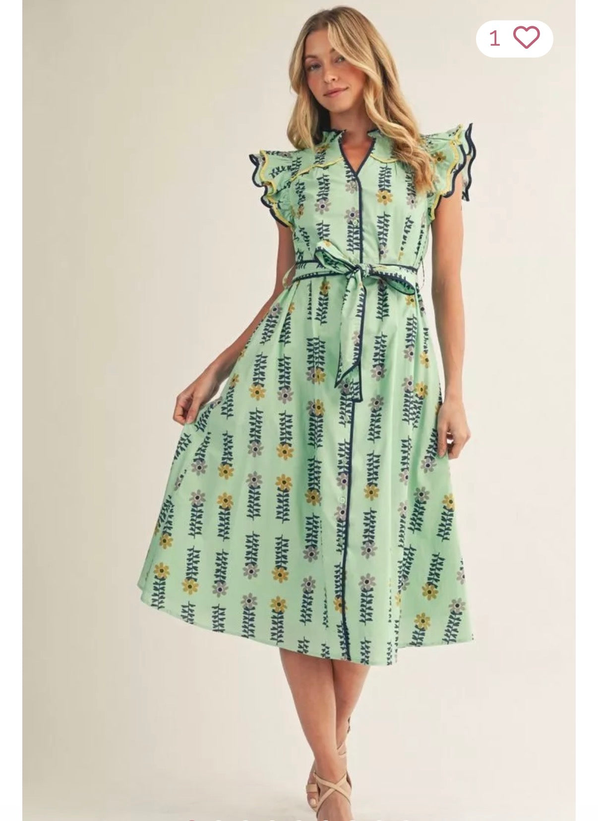 Mint For You Dress