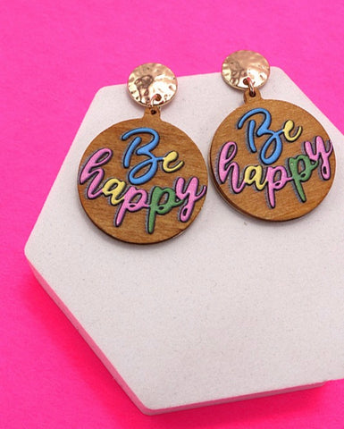 Be Happy Earrings