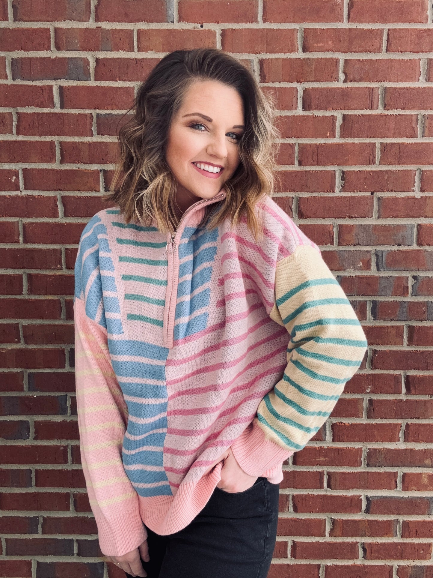 Confetti Stripe Knit