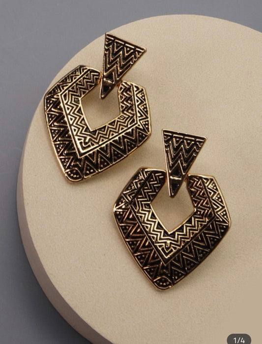 Aztec Antique Earrings