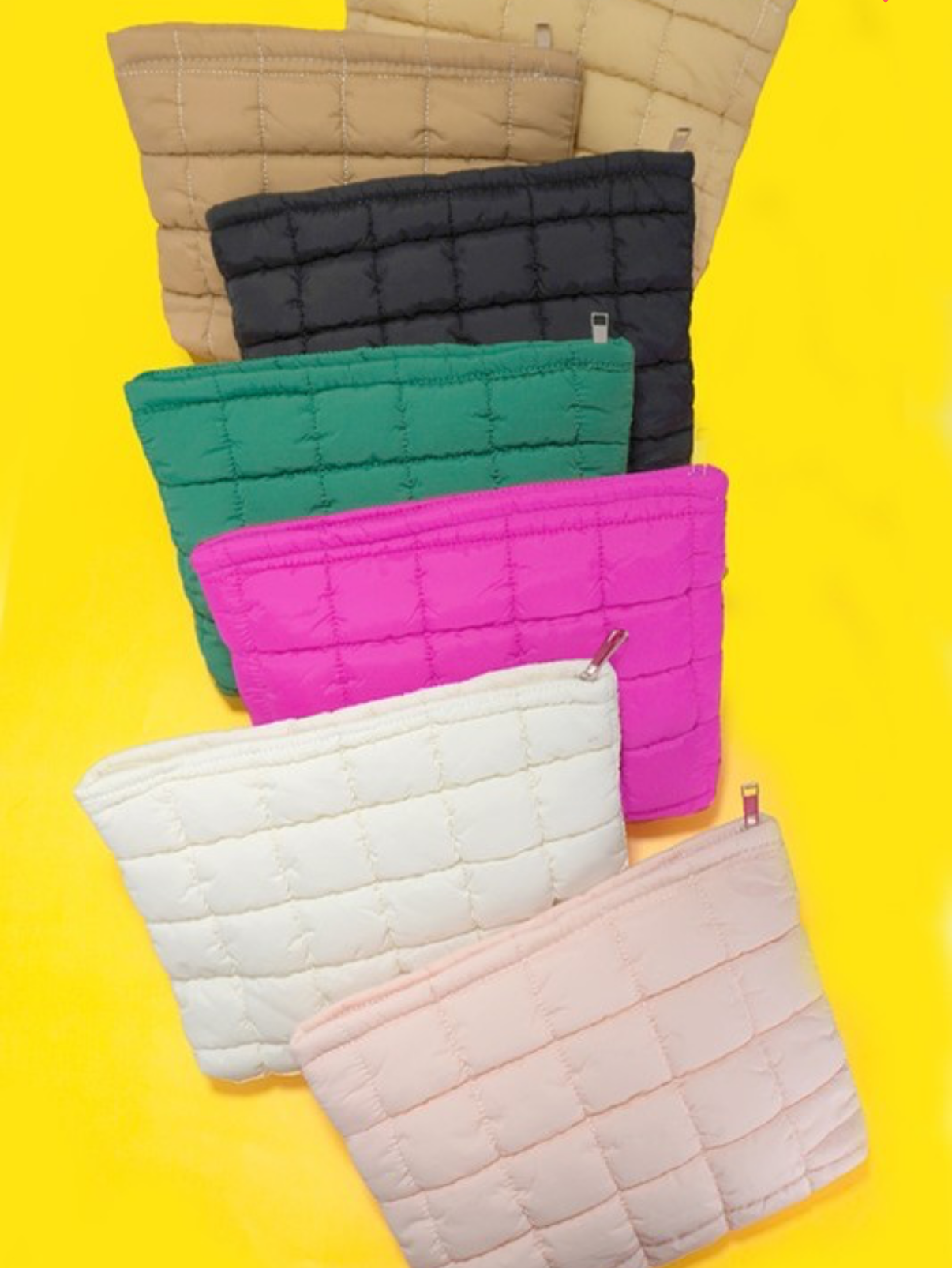 Quilted Puff Clutch