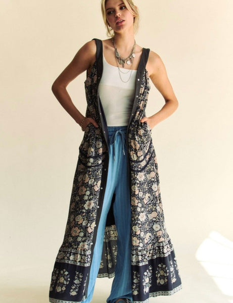 Floral Ink Maxi