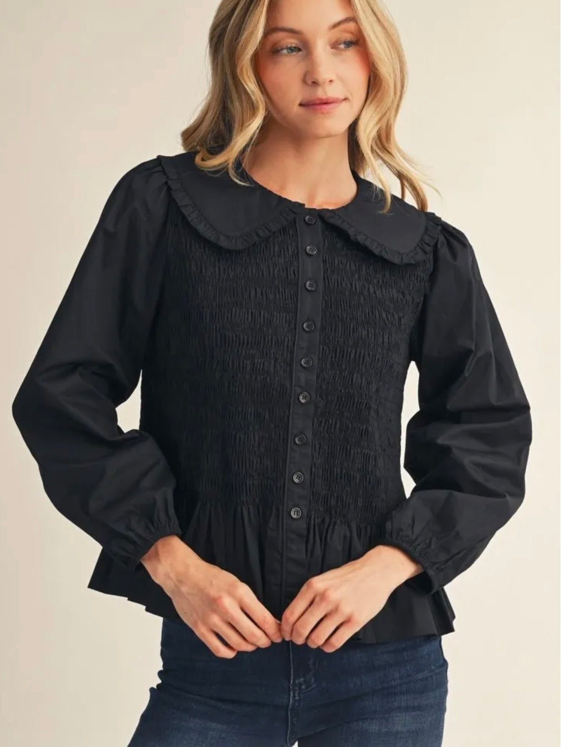 The Little Black Blouse