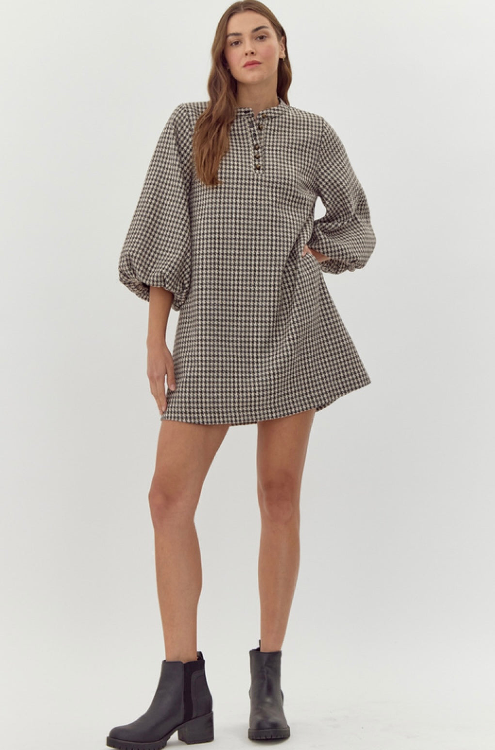 Checkered Up Dress