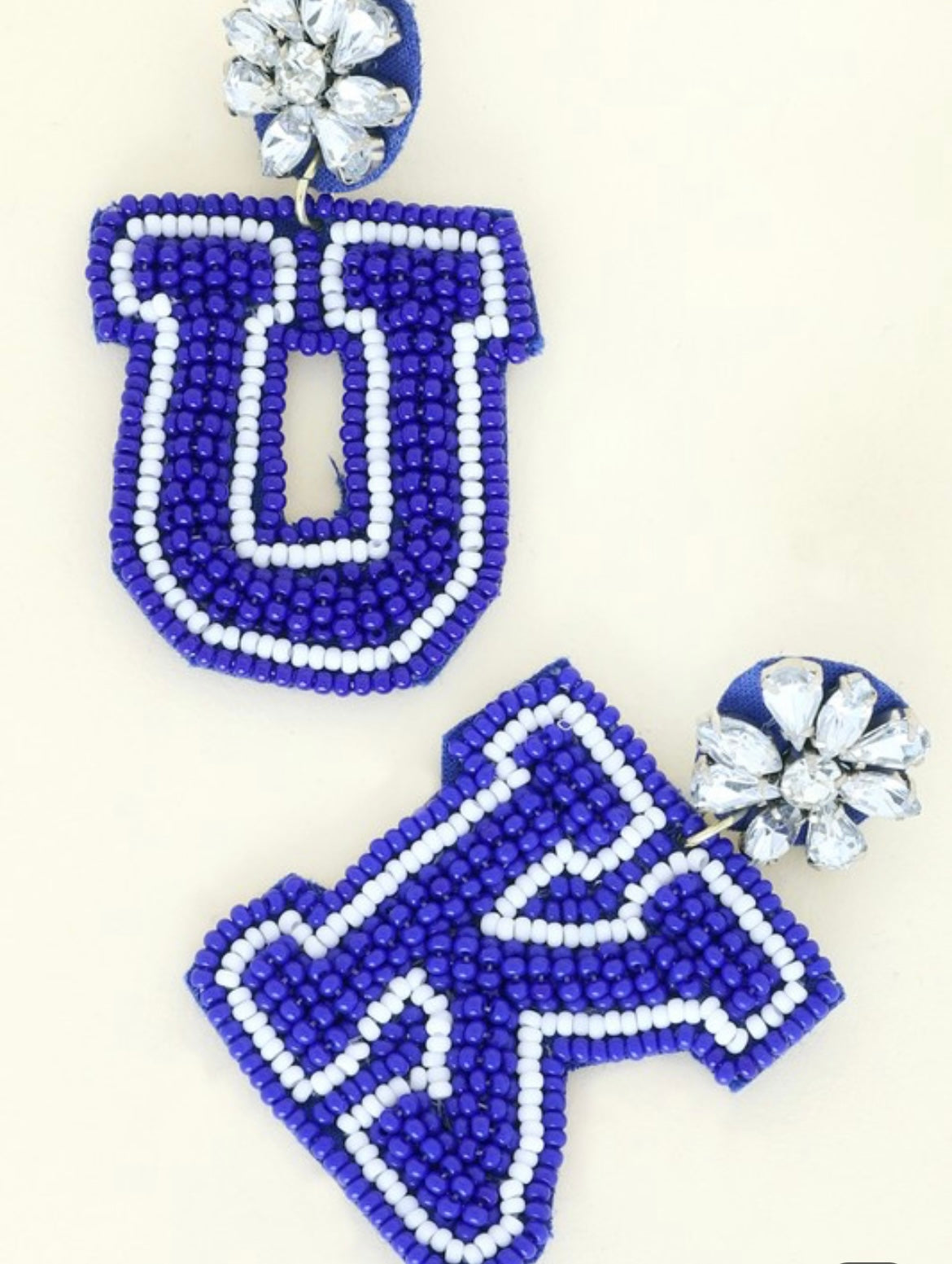 UK Blue Earrings