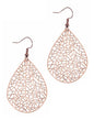 Rose Gold Teardrops