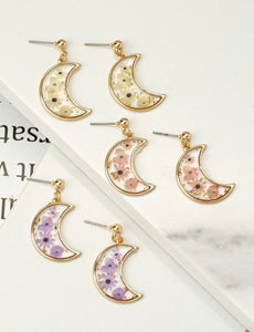 Moon Dried Earrings